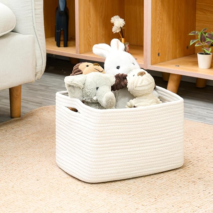 Storage Baskets for Organizing, Woven Basket for Storage, Storage Baskets Bin - Image 5