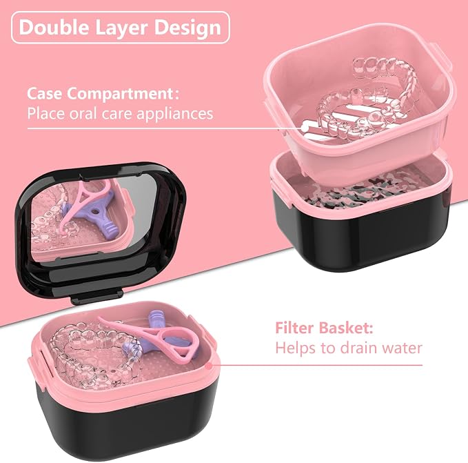 BVN Denture Bath Denture Case: Denture Cup - Image 3