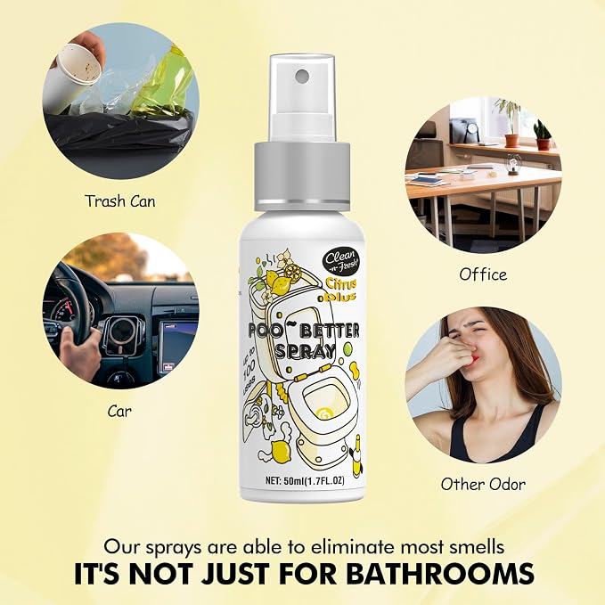 Clean-n-Fresh Toilet Spray, Variety Pack of 3 - Image 5