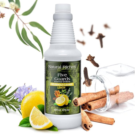 Natural Riches Household Cleaner Concentrate Five Guards Lemon scent from The - Image 2