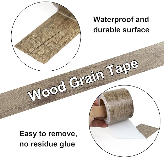 BOMEI PACK Wood Grain Repair Tape, Self Adhesive Repair Patch - Image 6