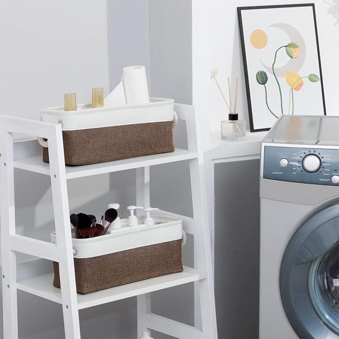 DULLEMELO Toilet Paper Storage Basket, Toilet Tank Basket - Image 4
