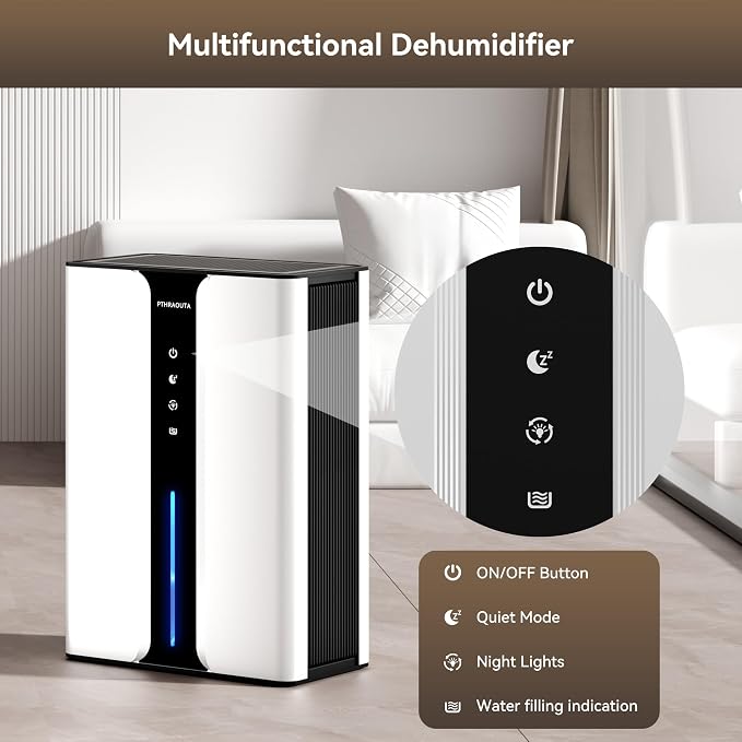 95oz Home Dehumidifier, Quiet dehumidifier - Image 7