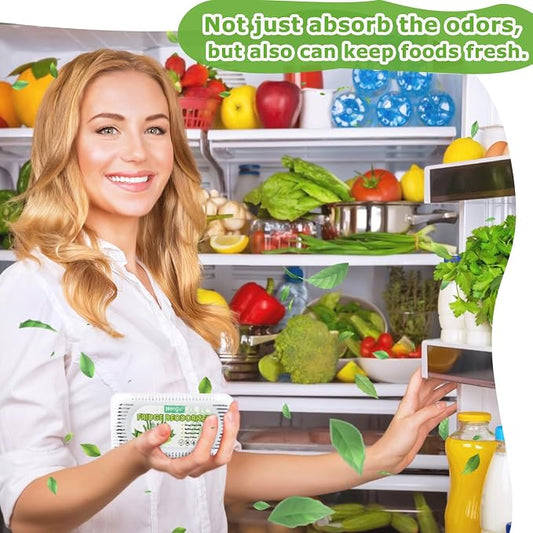 Hengu Fridge Deodorizer, Fridge Odor Eliminator Natural Activated Charcoal More - Image 2