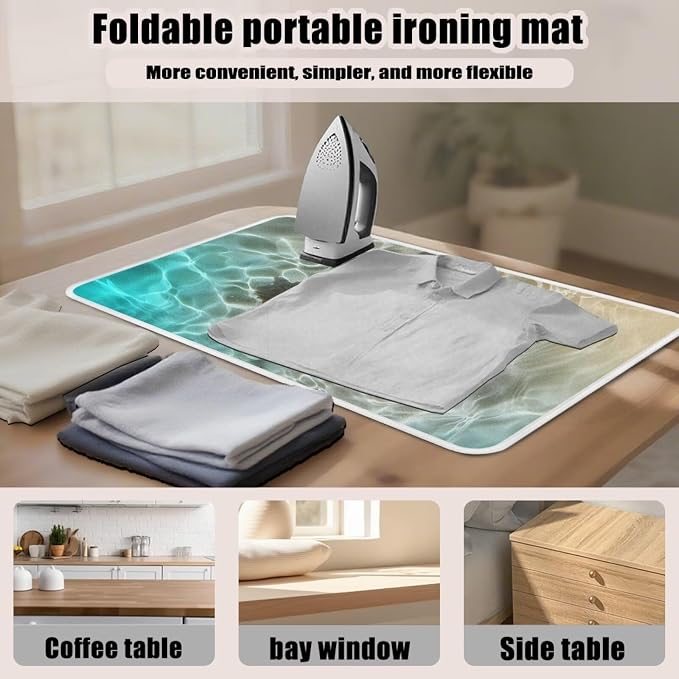 Ironing Mat Thickened Beach Starfish Ironing Blanket Travel Portable Ironing - Image 6