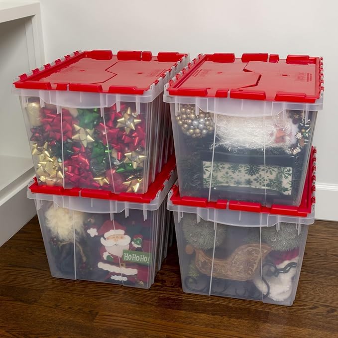 Akro-Mils KeepBox 12 Gallon Storage Container, Nesting and Stackable Plastic - Image 7