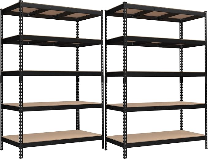 SONGMICS 5-Tier Storage Shelves, Load 2310 lb, Boltless Assembly, Adjustable by SONGMICSbySONGMICSHOME
