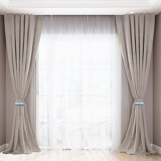 18 Inch Strong Magnetic Curtain Tiebacks, Curtain Holdbacks Modern Upgrade - Image 2