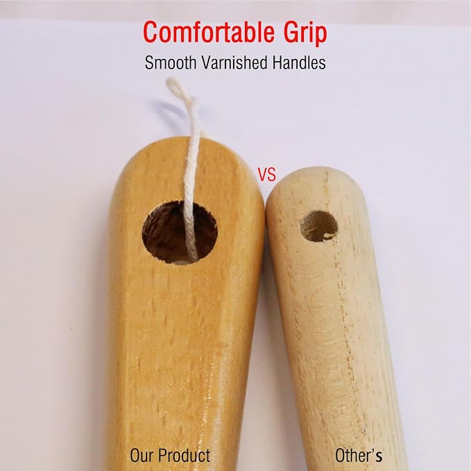 Wooden Dish Brush, Natural Bristle Dish Brushes - Image 4