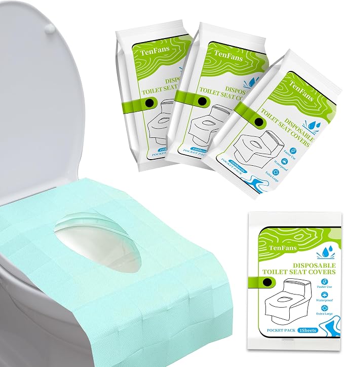 TenFans Toilet Seat Covers Disposable by TenFans