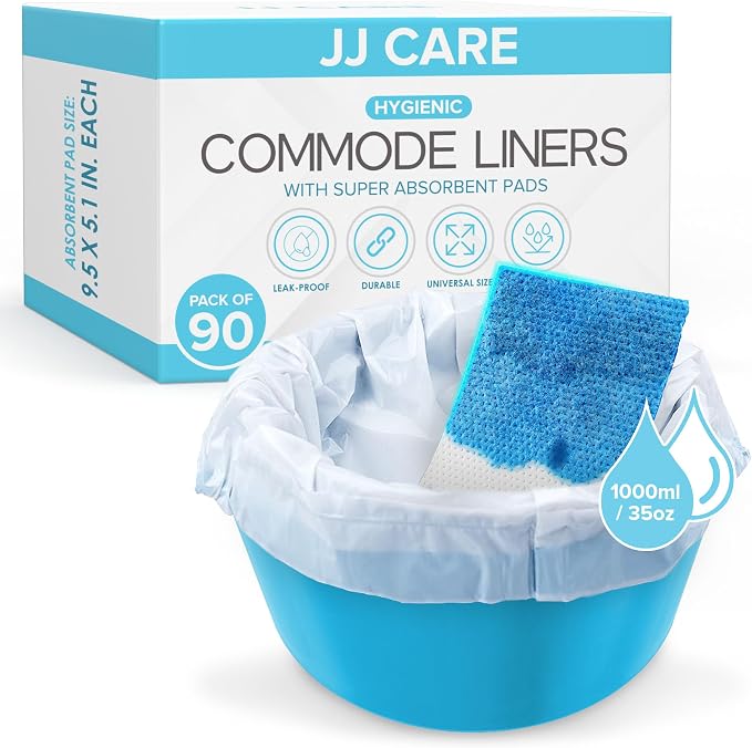 JJ CARE Bedside Commode Liners - Image 7
