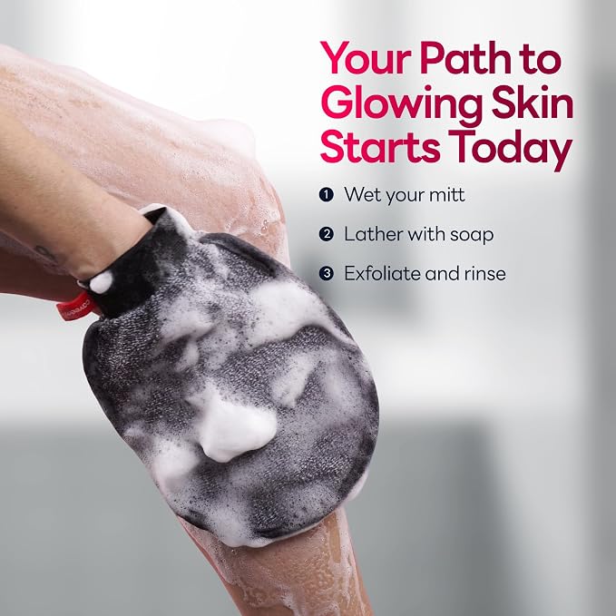 Exfoliating Mitt, Body Scrubber - Image 7