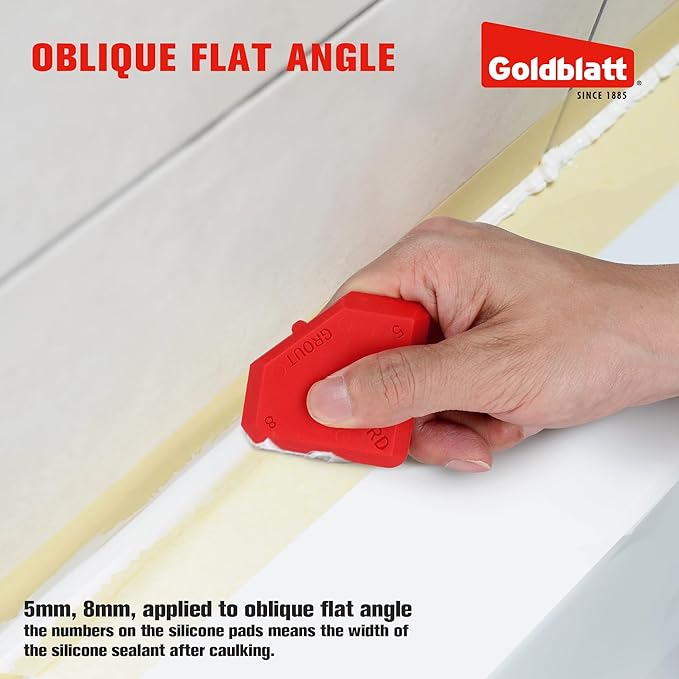 Goldblatt Caulk Remover Tool, Grout Removal Tool, Caulking Tool, Silicone - Image 5
