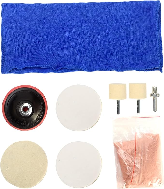9pcs/Set Glass Polishing Kit, Deep Scratch Remover - Image 6