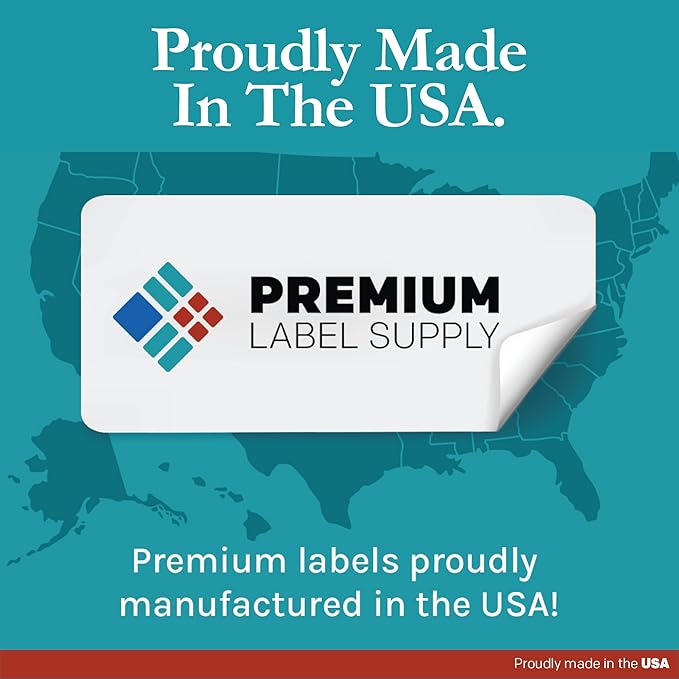 Premium Label Supply White Sticker Labels – 2.625" x 2" – Laser/Inkjet - Image 7
