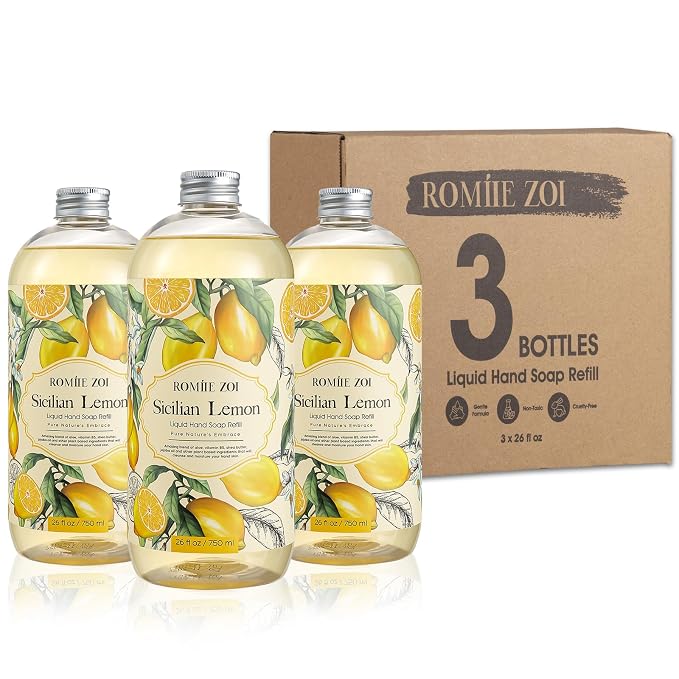 ROMIIE ZOI Lemon Scent Liquid Hand Soap Refills by ROMIIEZOI