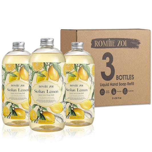 ROMIIE ZOI Lemon Scent Liquid Hand Soap Refills by ROMIIEZOI
