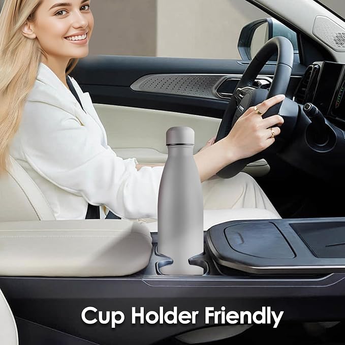 25oz Cola-Bottle Shaped Stainless Steel Leak-proof Water Bottle, Double Wall - Image 6