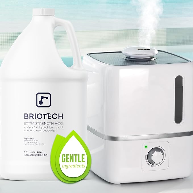 BRIOTECH Extra Strength HOCl Cleaner, 500 PPM Hypochlorous Acid Concentrate - Image 7
