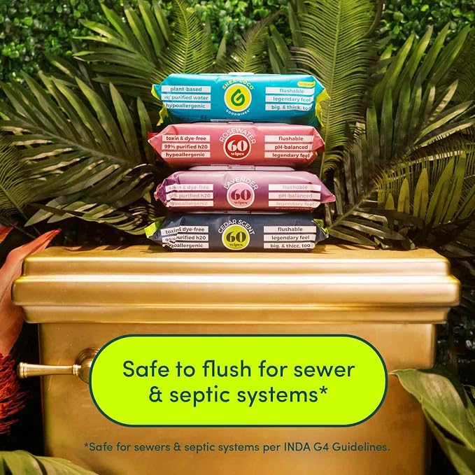 goodwipes Flushable Butt Wipes - Image 5