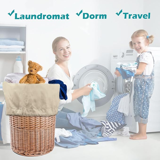 Heavy Duty Laundry Bag 2 Pack XL Nylon Laundry Bags - Image 5