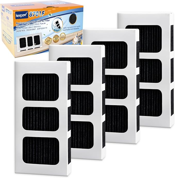 KEEPOW Paultra2 Refrigerator Air Filter Compatible by KEEPOW