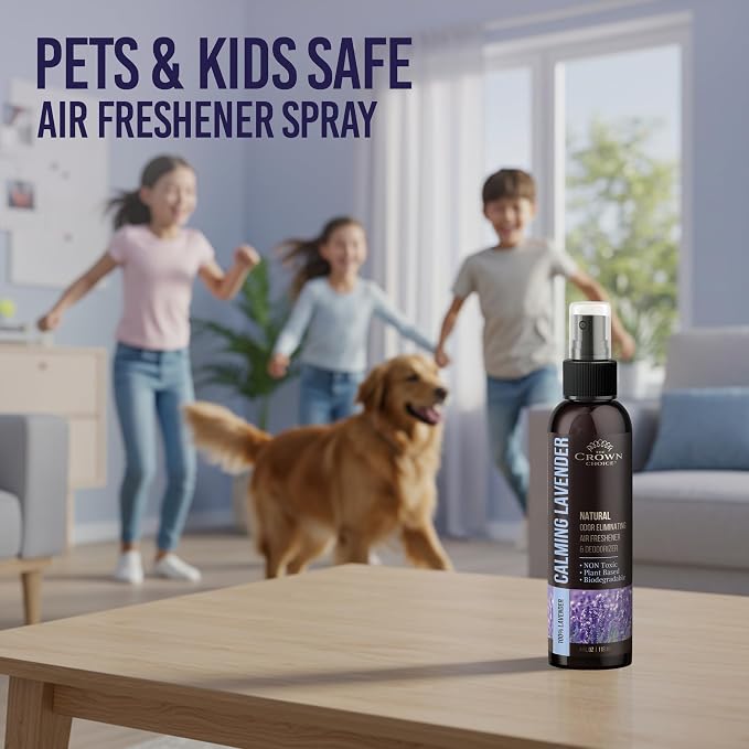 Non-Toxic Odor Eliminator, Natural Lavender Air Freshener Spray - Image 6