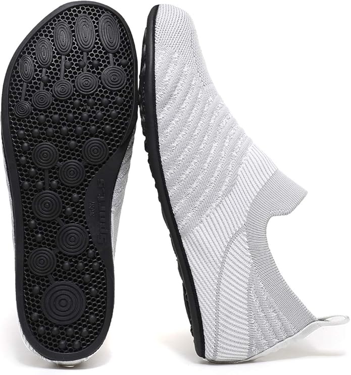 Adult Indoor House Slippers Socks Lightweight Non Slip Grip House Home Shoes - Image 3