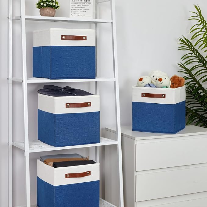 Temary 11 Storage Cube Bins for Shelves, Closet - Image 6