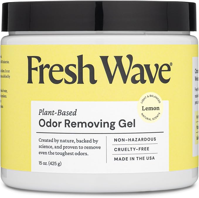 Fresh Wave Lemon Odor Removing Gel, 15 oz. | Odor Absorbers by FreshWave