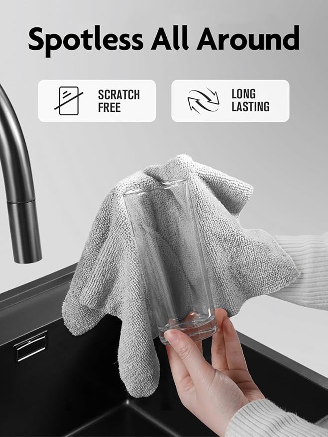 Fantasticlean Microfiber Cleaning Cloth Roll -90 Pack, Tear Away Microfiber - Image 8