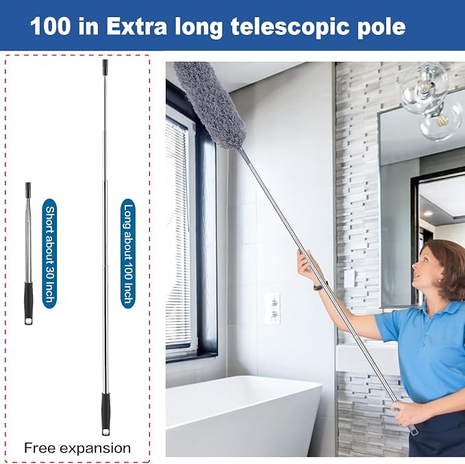 FUUNSOO Microfiber Feather Duster, Duster - Image 6