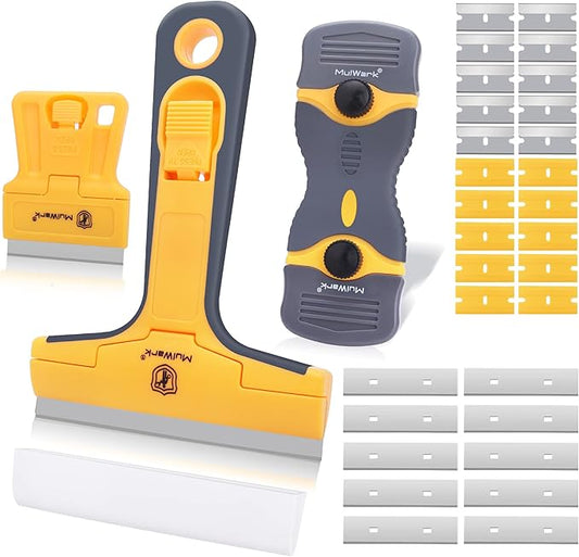 MulWark Razor Blade Scraper Tool Set, 3-Piece by MULWARK