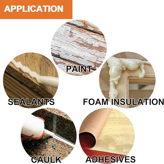 6 Oscillating Tool Scraper Blades Flexible Rigid Scraper Blade, - Image 4