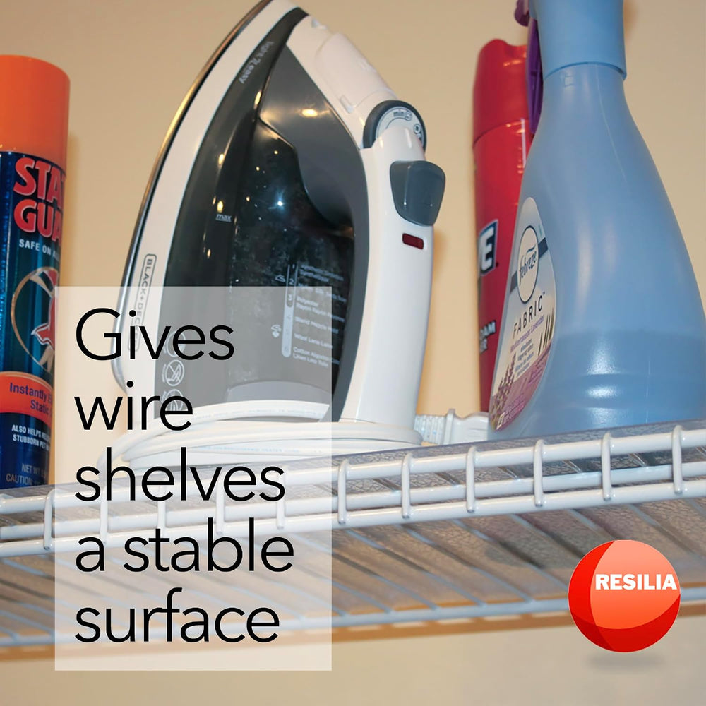 RESILIA Closet Shelf Liner for Wire Shelving – 20" Wide x 25' Long H...