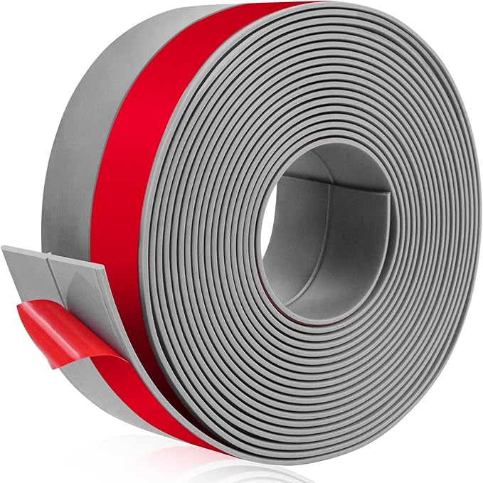Weather Stripping Self Adhesive Door Draft Stopper Flexible Shower Door Bottom by Heonay