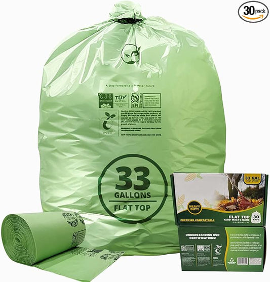 30-33 Gallon Compostable Trash Bags by Lokingrise