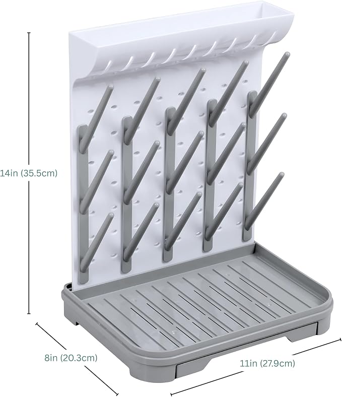 Baby Bottle Drying Rack – Large Vertical Bottle Dryer - Image 8