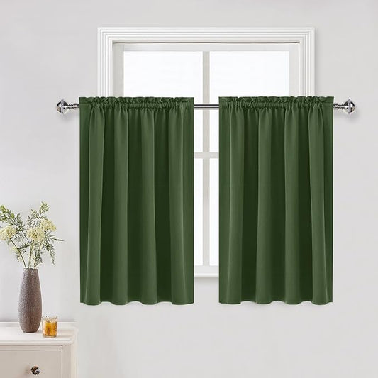 DWCN Blackout Curtains for Living Room Thermal Insulated, Energy Saving & Noise by DWCN