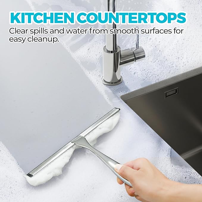 2PACK All-Purpose Shower Squeegee - Image 6