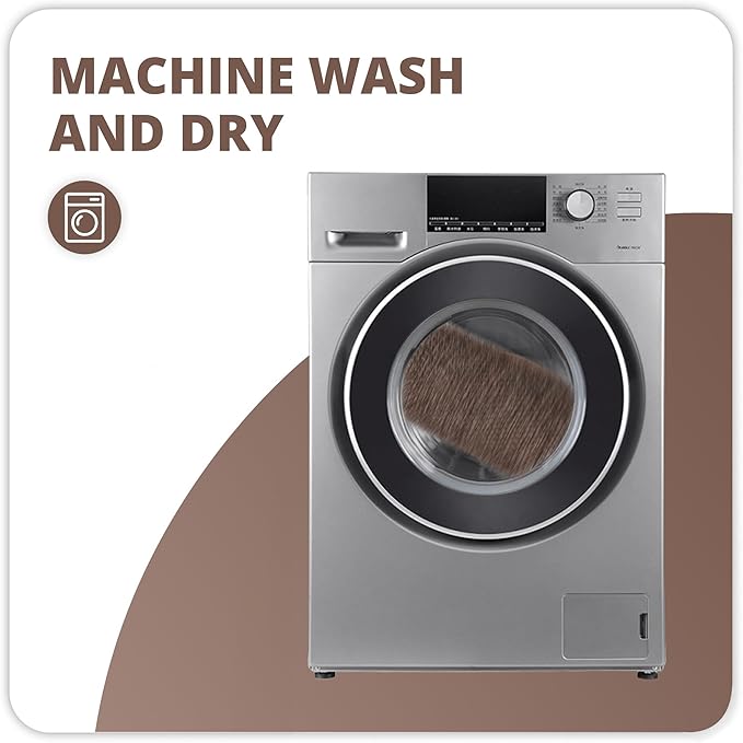 Bath Mat, Ultra Thin Bathroom Rugs, Rubber Bath Mats - Image 6