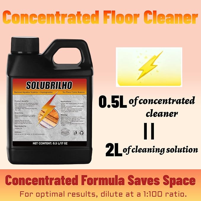 Tile Cleaner, Original Floor Cleaner, Heavy Limpa Pisos, Deep Cleaning - Image 3