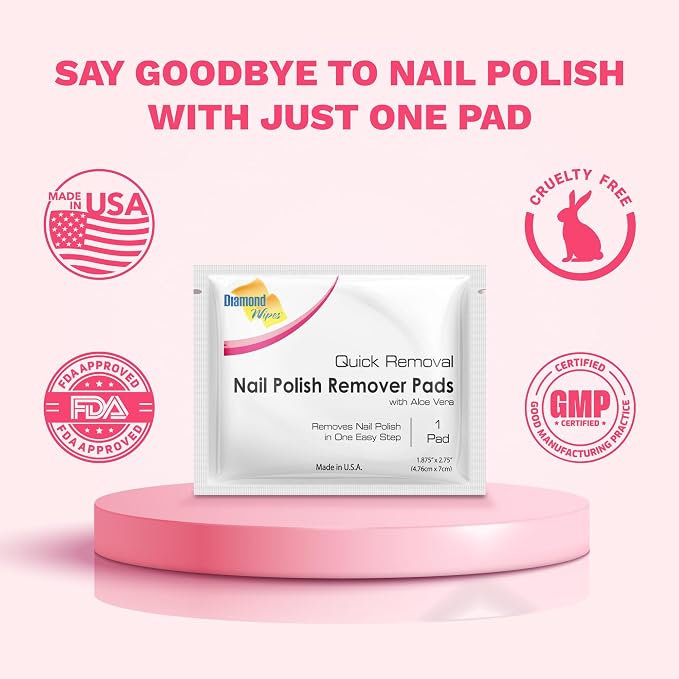 Diamond Wipes Nail Polish Remover Wipes - Image 6