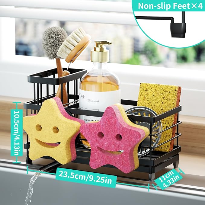 HapiRm Sink Caddy Sponge Holder - Image 5