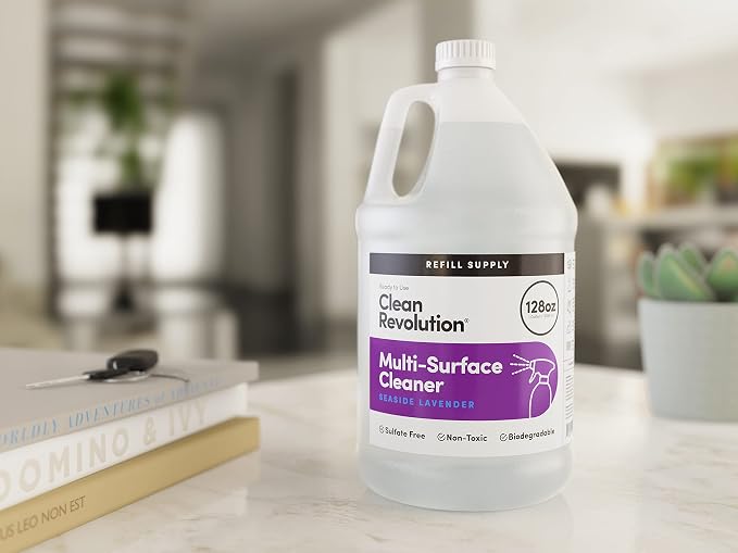 Clean Revolution Multi Surface Cleaner Refill Supply, Eco-Friendly & Plant-Based - Image 2