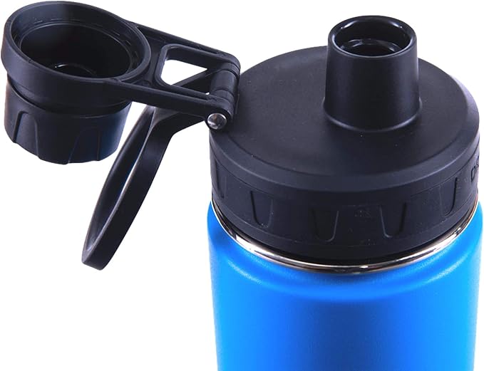 DRINCO Stainless Steel Water Bottle Spout Lid Vacuum Insulated Double Wall - Image 3