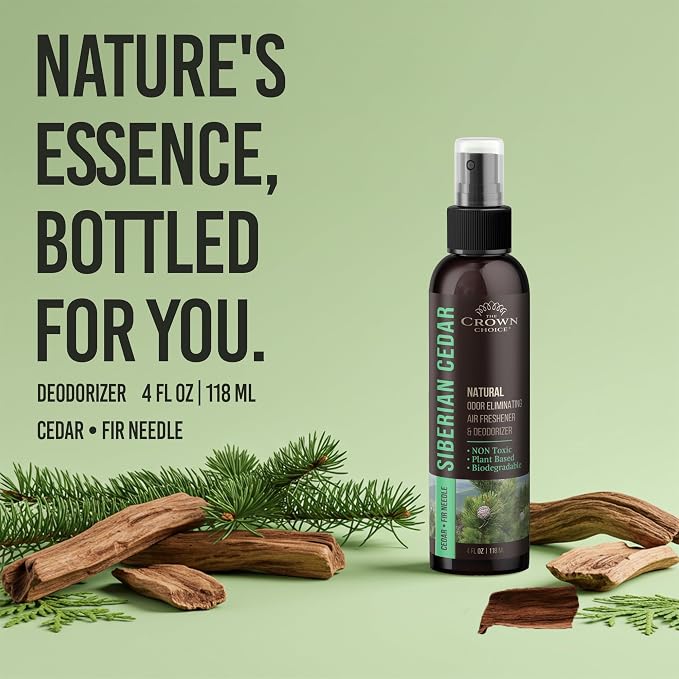 Non-Toxic Odor Eliminator, Natural Cedar Air Freshener Spray - Image 2