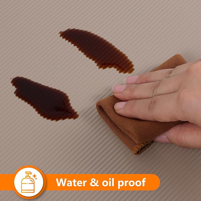 Shelf Liners for Kitchen Cabinets Drawer Liner Non Adhesive Cupboard Mat EVA - Image 6