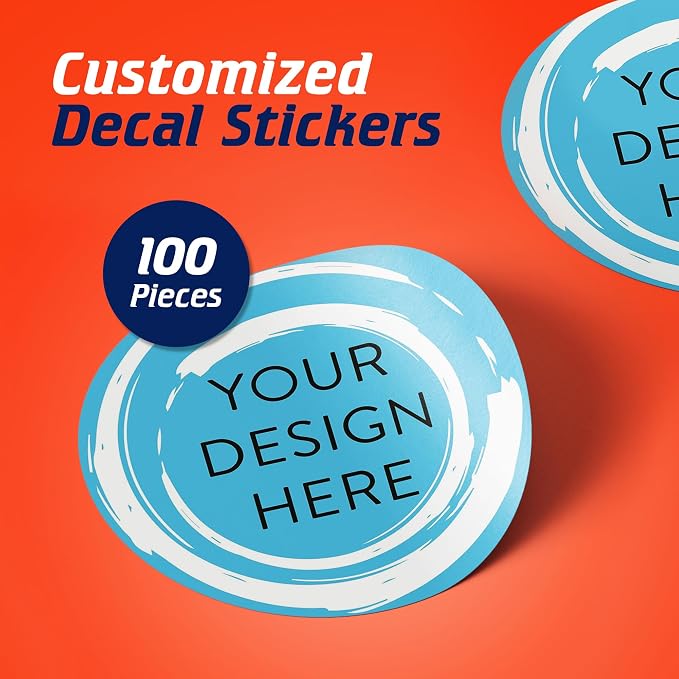 100 Custom Vinyl Stickers - Image 2