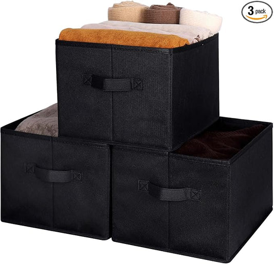 WUIKE Foldable Fabric Storage Bins by WUIKE